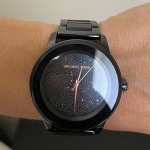 Black Michael kors watch